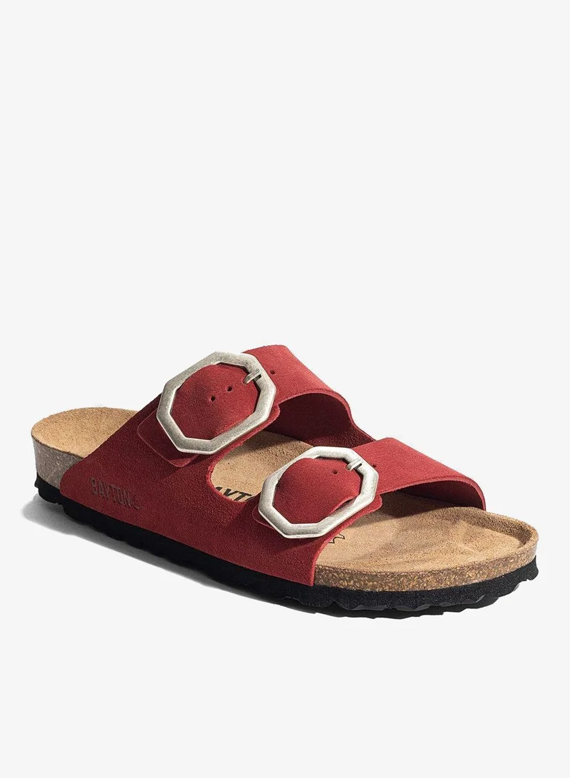 BAYTON  Atlas Leather Flat Sandals for Women | Best Price UAE