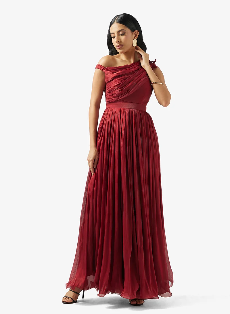 Ella Limited Edition One Shoulder Draped Dress