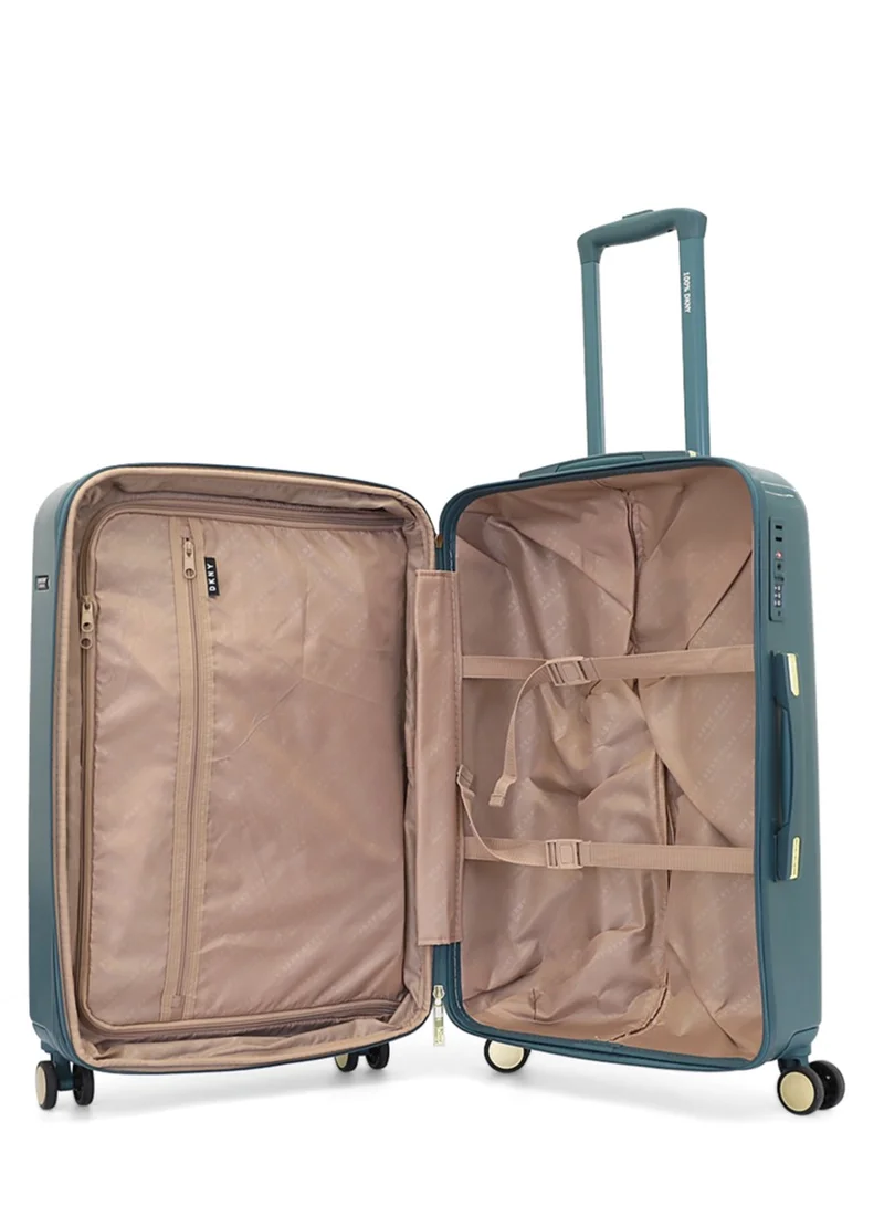 DKNY New Era Hardside Luggage on Wheels for Unisex | Ultra Lightweight ABS on with Spinner Wheels 4 Color Pine