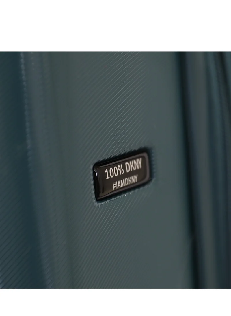 DKNY New Era Hardside Luggage on Wheels for Unisex | Ultra Lightweight ABS on with Spinner Wheels 4 Color Pine