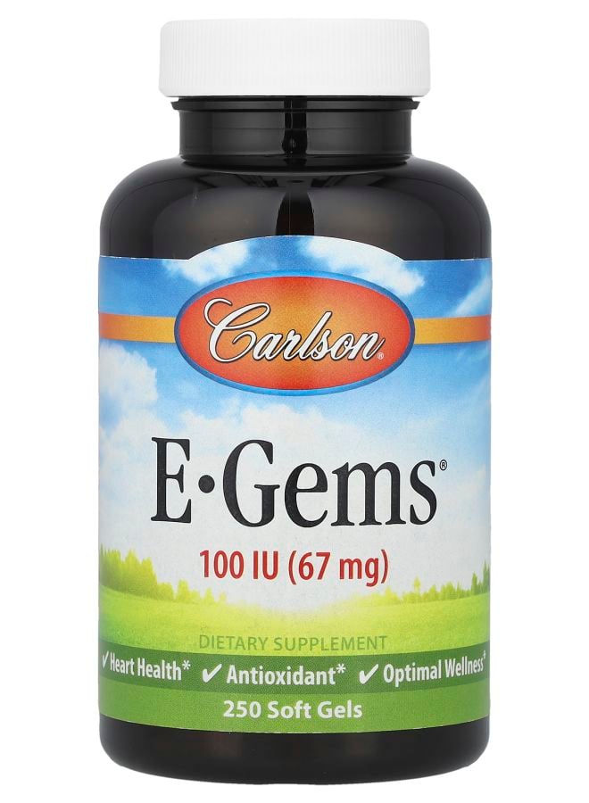 E-Gems® 67 ملغ (100 وحدة دولية) 250 كبسولة لينة