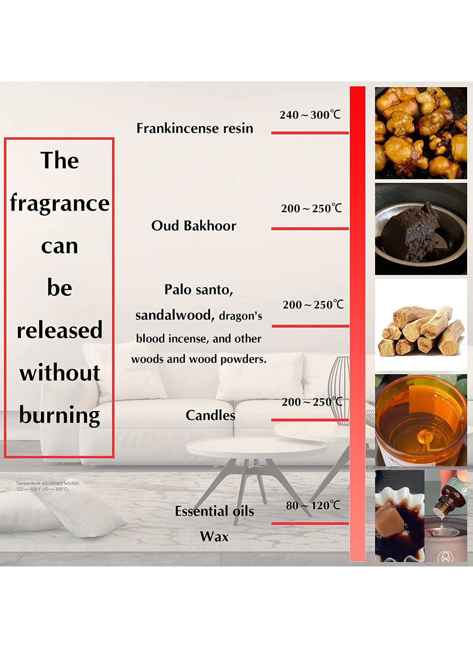 Ceramic Electric Incense Burner, Electronic Aroma Diffuser with Timing Temperature Adjustment and Cover, Resin Frankincense Burner, Used for Indoor Air Purification/Home Decoration/Meditation - https://f.nooncdn.com/p/pzsku/ZB77C302B10EEB14AB69CZ/45/_/1717742918/b0cfb233-e5c7-4717-ab3b-9fc827d3edbe.jpg?width=original