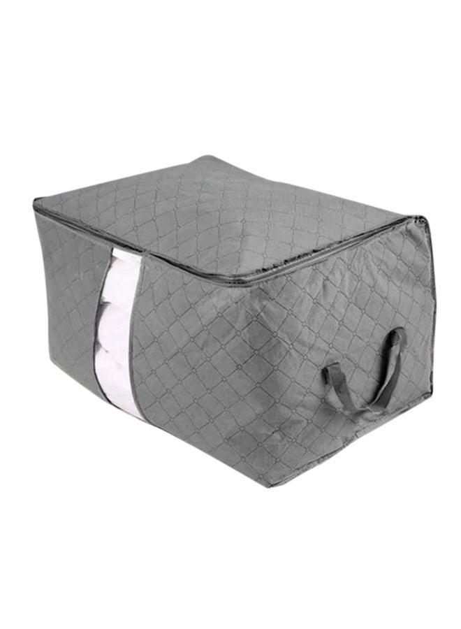 Fabric Foldable Bag Grey Medium 