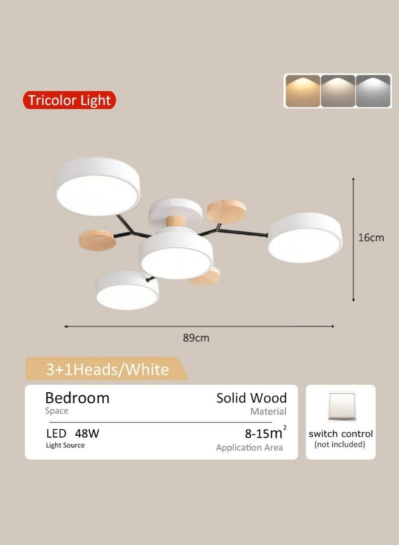 Trending Lights Adjustable Three-Color Temperature  Nordic style decoration lights   ceiling lights led lights Applicable to Living room, bedroom - Image 3
