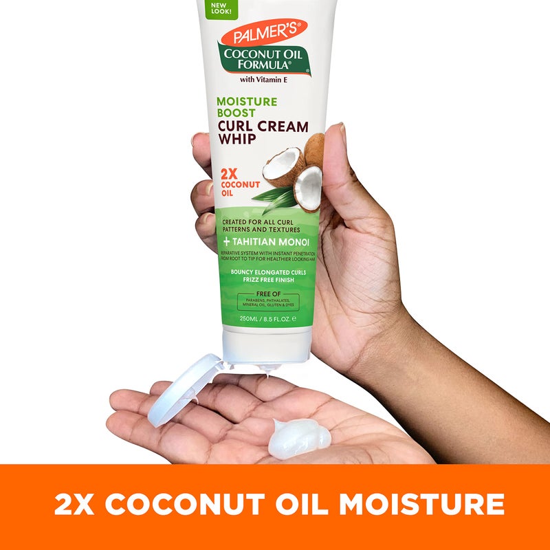Palmer's Coconut Oil Formula Moisture Boost Curl Whip Cream, 8.5 oz. (Pack of 2) - Image 5