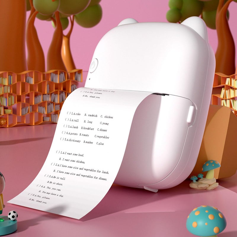 Voice Sticker Printer Portable Thermal Inkless Label Maker With 2 4G WiFi For Notes Photos DIY Crafts - Image 5
