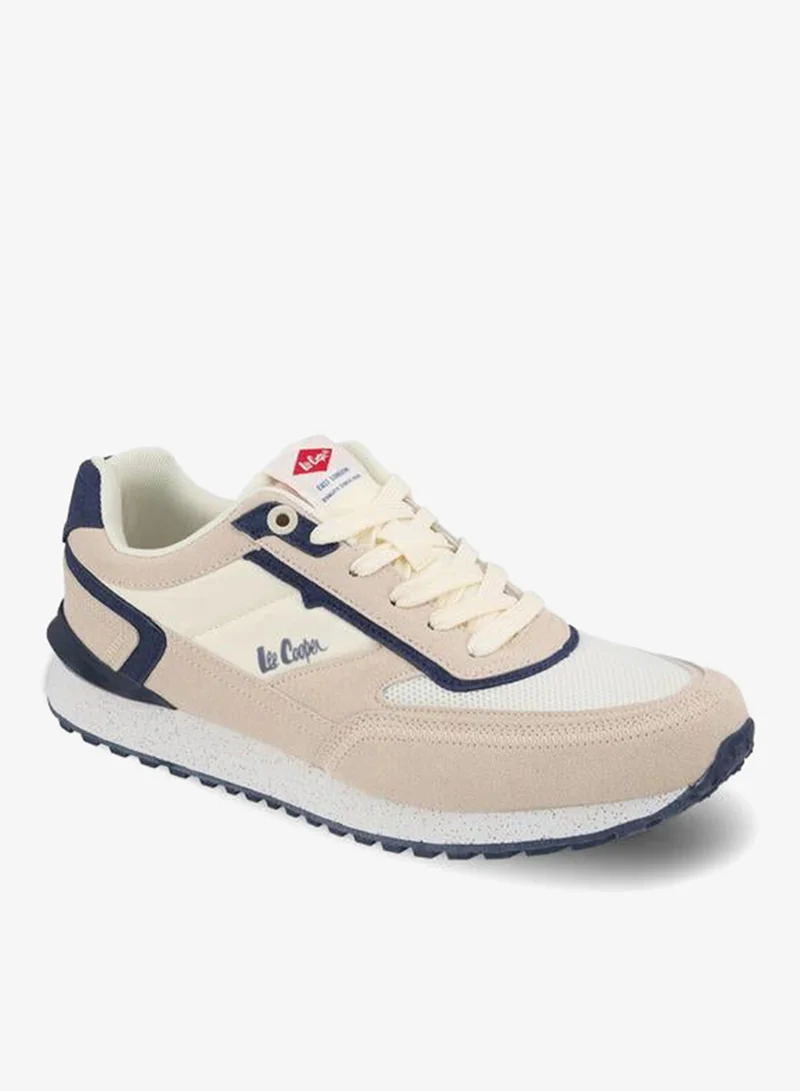 Lee Cooper Men Colourblock Lace-Up Ankle Sneakers