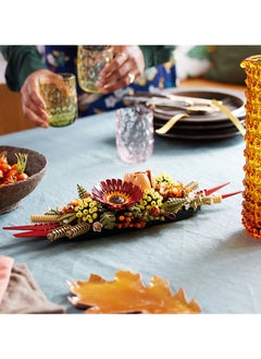 LEGO Icons Dried Flower Centerpiece 10314 Building Kit for Adults; A Gift for Flower Lovers; Create a Home Decor Display Inspired by Fall Colors; Enjoy a Mindful Building Project with Friends or Family (812 Pieces)  - Image 4