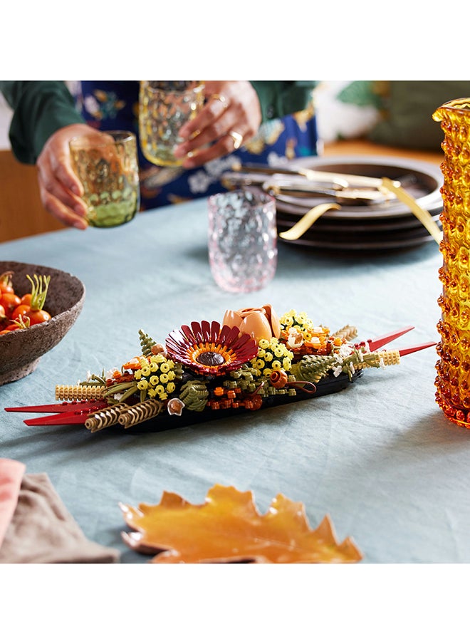 LEGO Icons Dried Flower Centerpiece 10314 Building Kit for Adults; A Gift for Flower Lovers; Create a Home Decor Display Inspired by Fall Colors; Enjoy a Mindful Building Project with Friends or Family (812 Pieces)  - Image 4