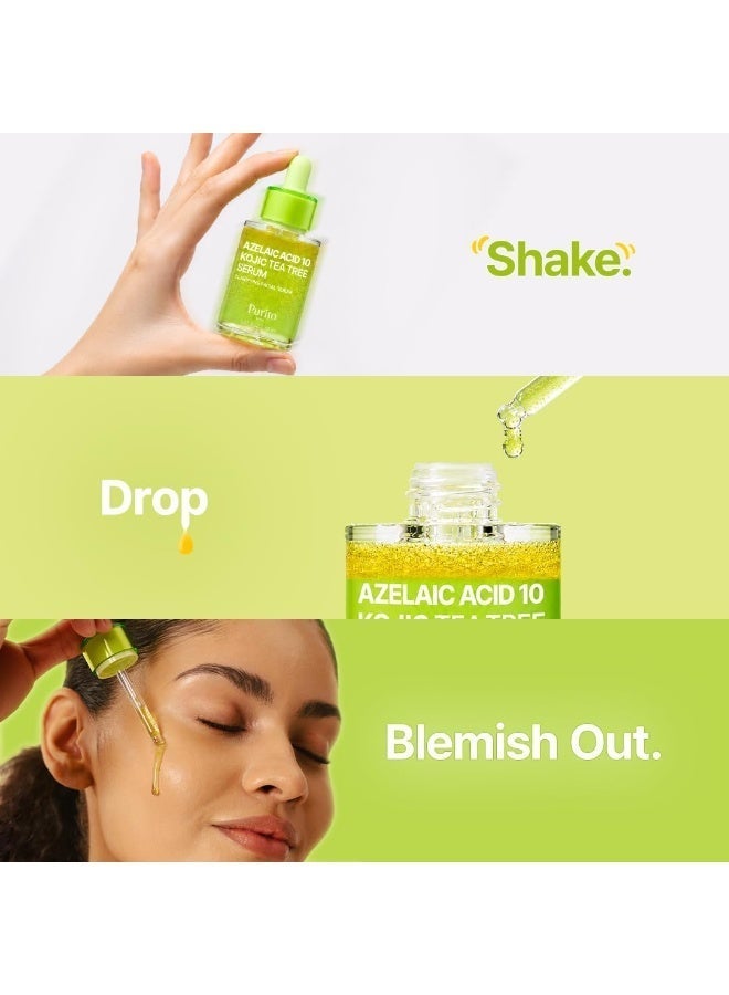 Purito SEOUL Azelaic Acid 10 Kojic Tea Tree Blemish Serum 30 ml - Image 3