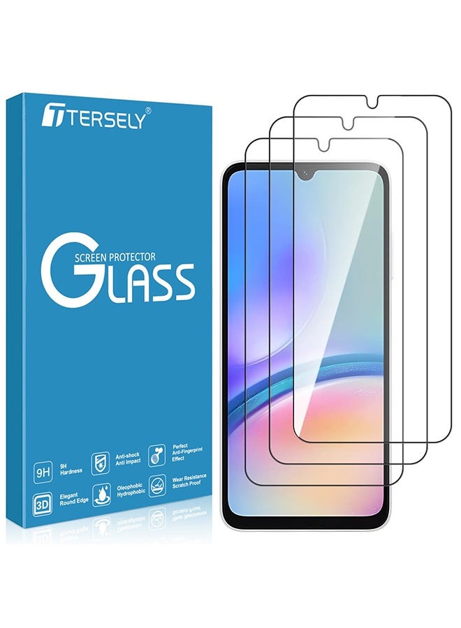 Tersely 【3 Pack】9H Tempered Glass Screen Protector for Samsung Galaxy A05s/Galaxy A06, Case Friendly, Ultra-clear, Easy to Install, Shatterproof Anti-Scratch Film Screen Protector - Image 1