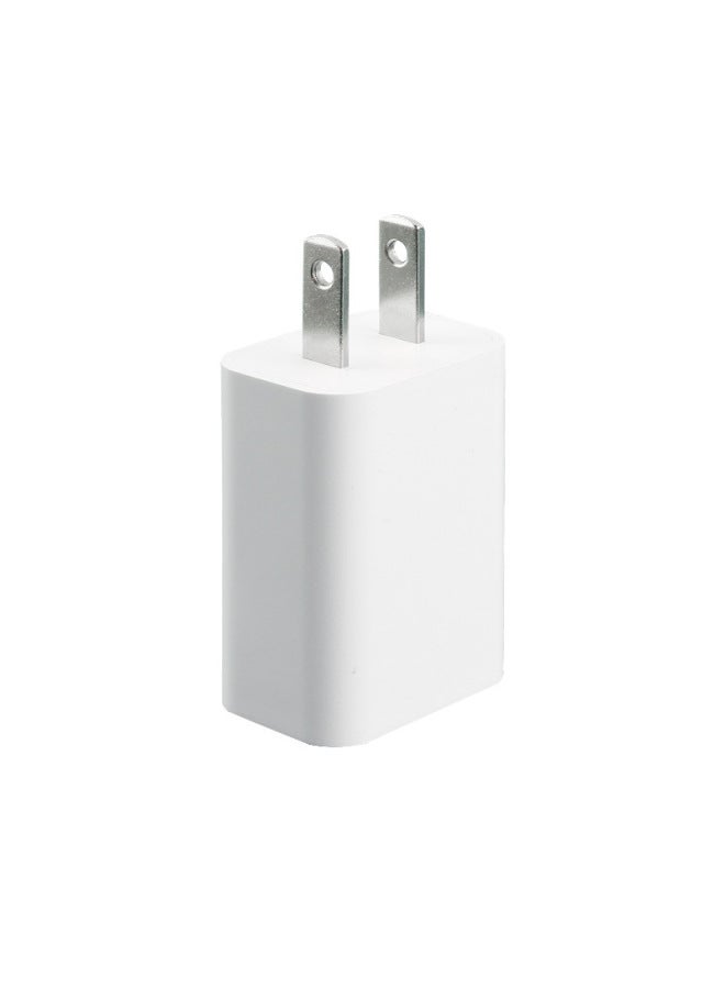 5v1a Mobile Phone Charger Head 3c Certification Usb Power Adapter For Apple Millet Huawei Oppo-Color:US 5v1a White  - Image 1