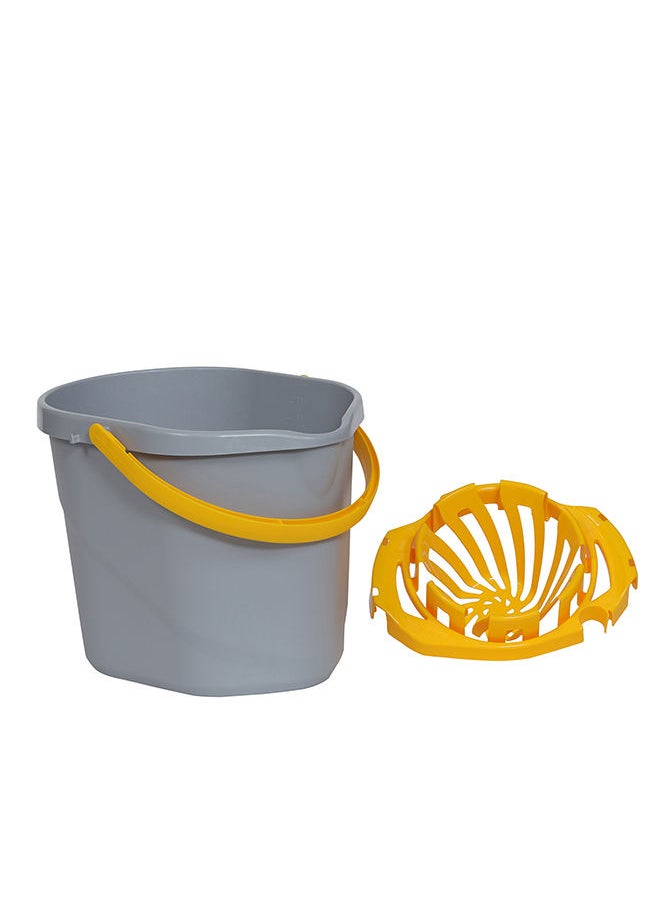 APEX - Cleaning Bucket With Plastic Wringer 12 L - Image 1