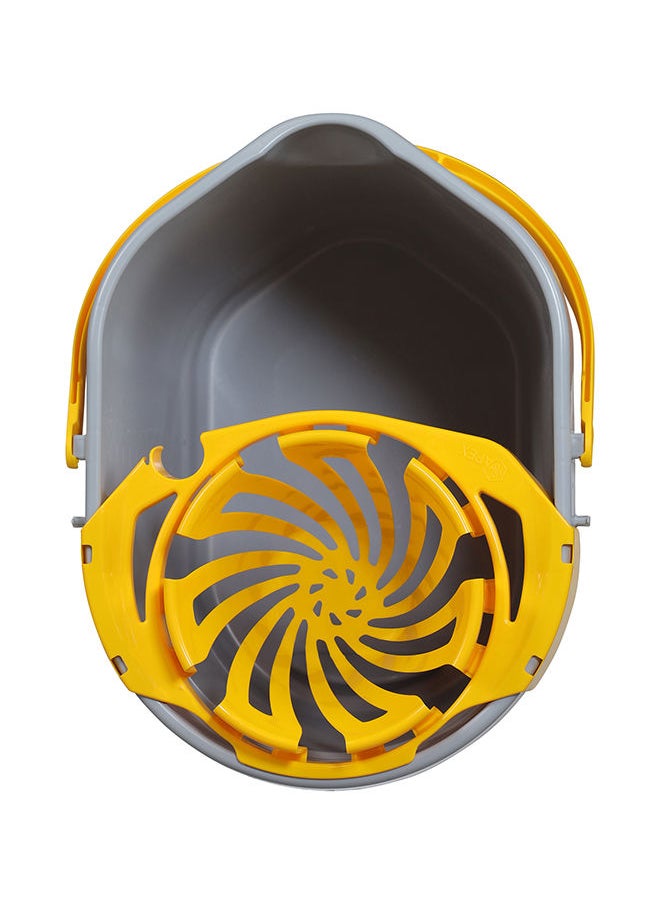 APEX - Cleaning Bucket With Plastic Wringer 12 L - Image 1