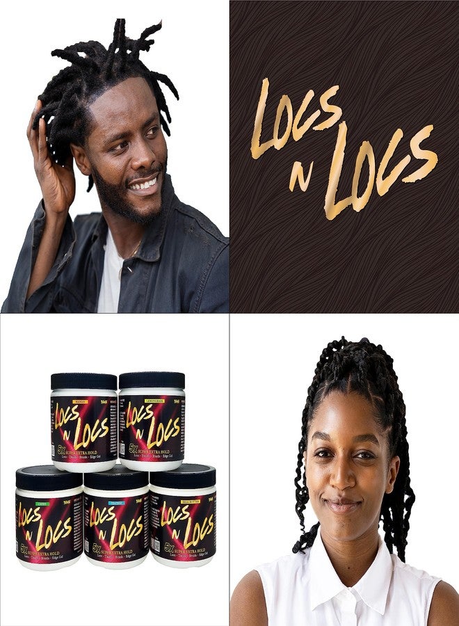 Taha Locs & Locs Gel - 5X Super Extra Hold, Natural & Non-Damaging for Locs, Braids, Twists - 16 Oz (Mango, Pack of 3) - Image 5