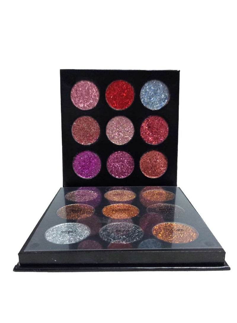 مايت سينما Might Cinema Professional Cosmetic Palette Eyeshadow - 18 Color - Image 2