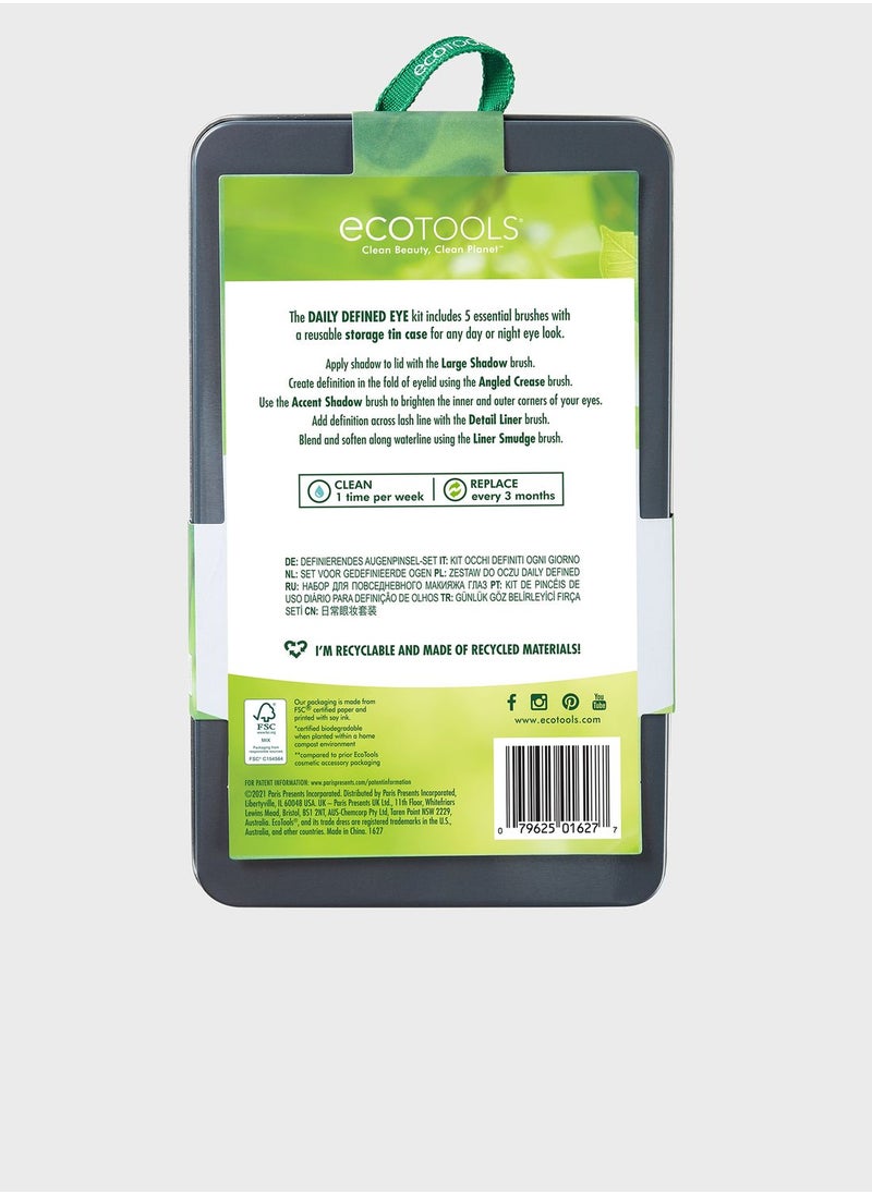 Ecotools - Daily Defined Eye Brush Kit - Image 1