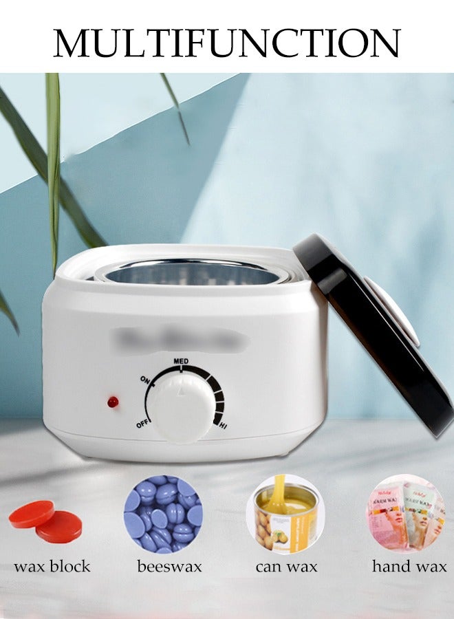 DUNISO جهاز تسخين شمع إزالة الشعر، آلة ذوبان الشمع السريعة، مواد آمنة، آلة شمع إزالة الشعر، أدوات إزالة الشعر - يمكن استخدامها لإزالة الشعر وعلاج الشمع، جهاز تسخين الشمع، آلة الشمع الساخن، آلة ذوبان الشمع، جهاز تسخين حبوب الشمع الجمالية - Image 4
