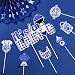 Cheereveal Bbq Baby Shower Decorations Boy  25 Pcs Babyq Baby Shower Cake Cupcake Toppers Its a Baby Q Party Decorations Cake Topper for Barbecue Picnic Theme Baby Shower Decorations Blue - Image 4