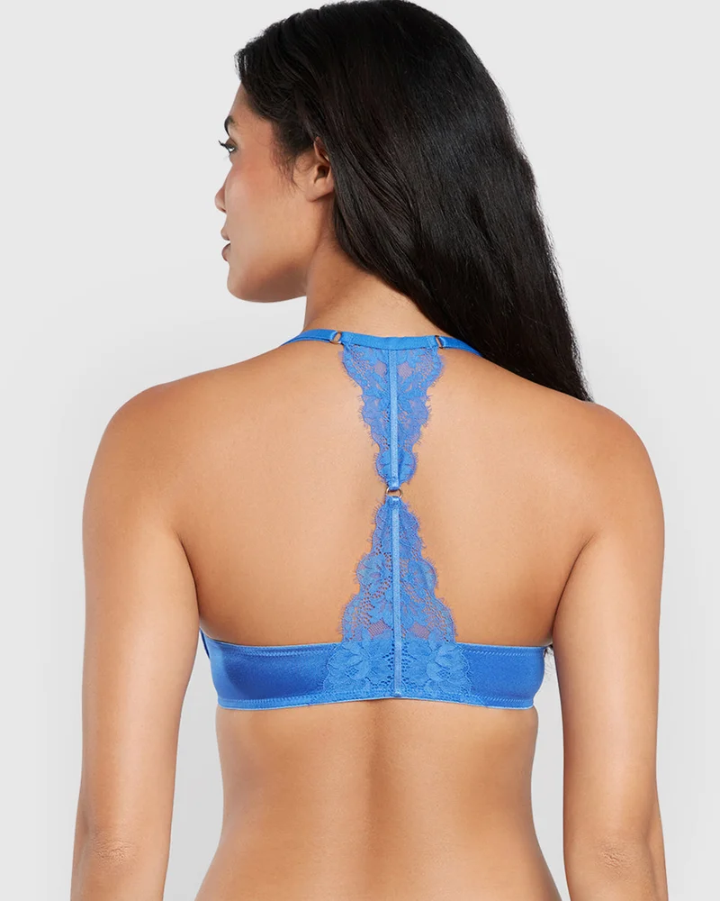 La Senza La Senza Hello Sugar Lace Double Pushup Plunge Bra