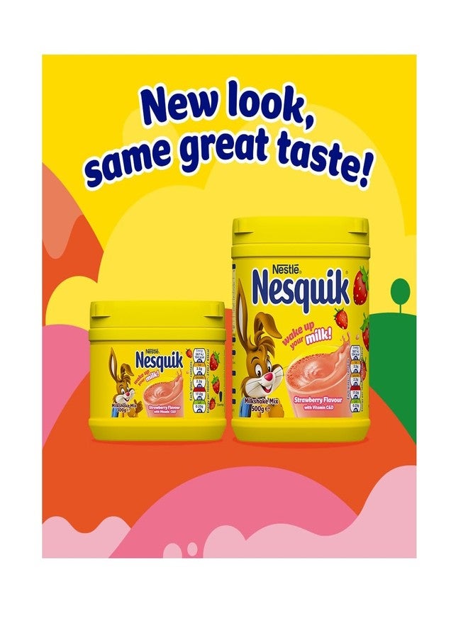 Nesquik Strawberry Powder Tub, 500 g - Image 2