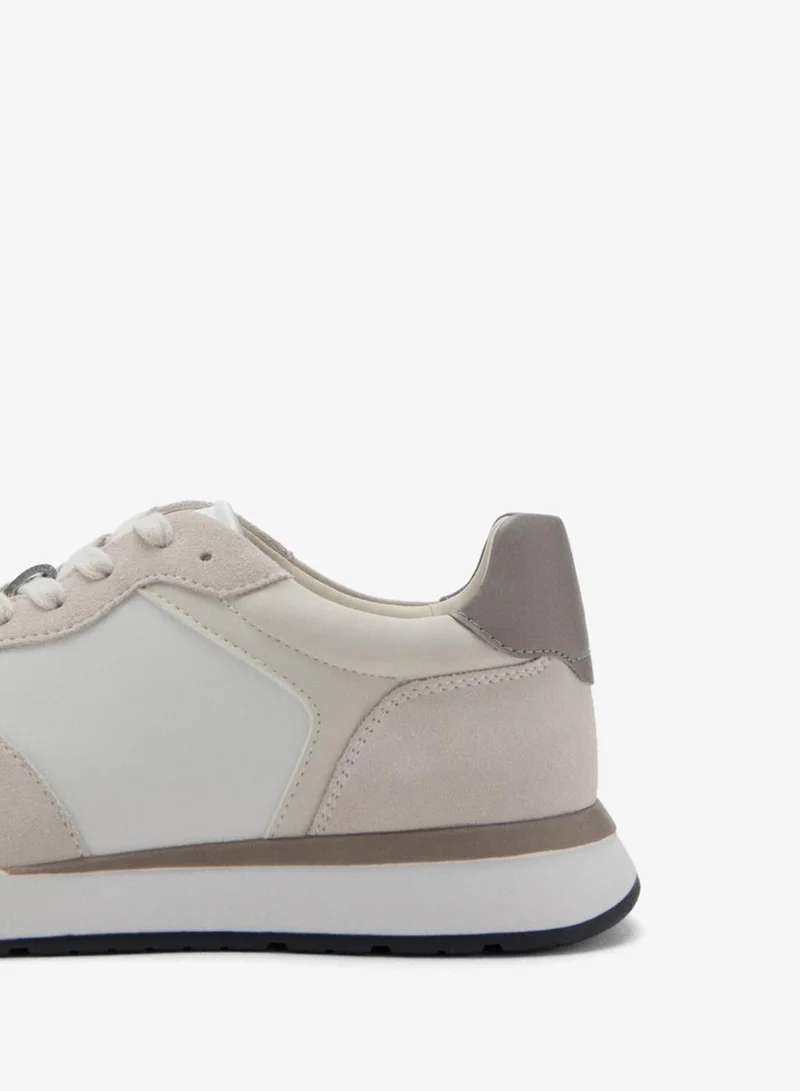 Mango Man  Leather mixed sneakers for Men | Best Price UAE