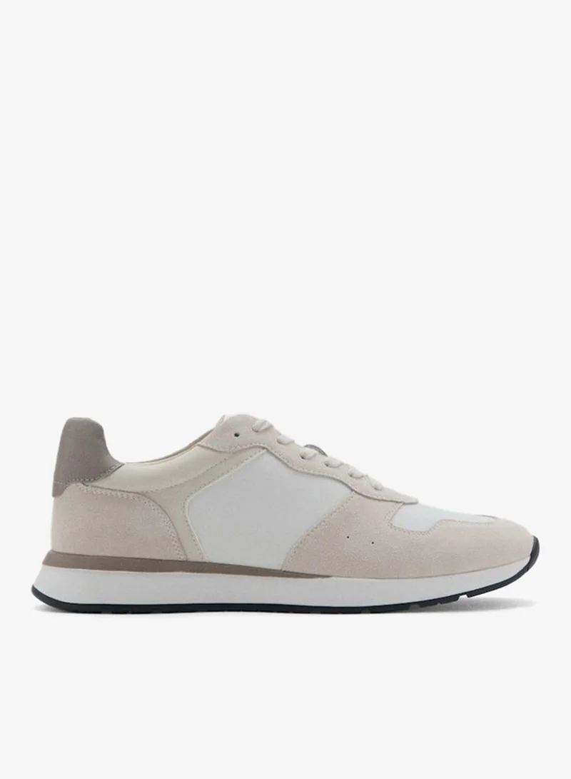 Mango Man Leather mixed sneakers