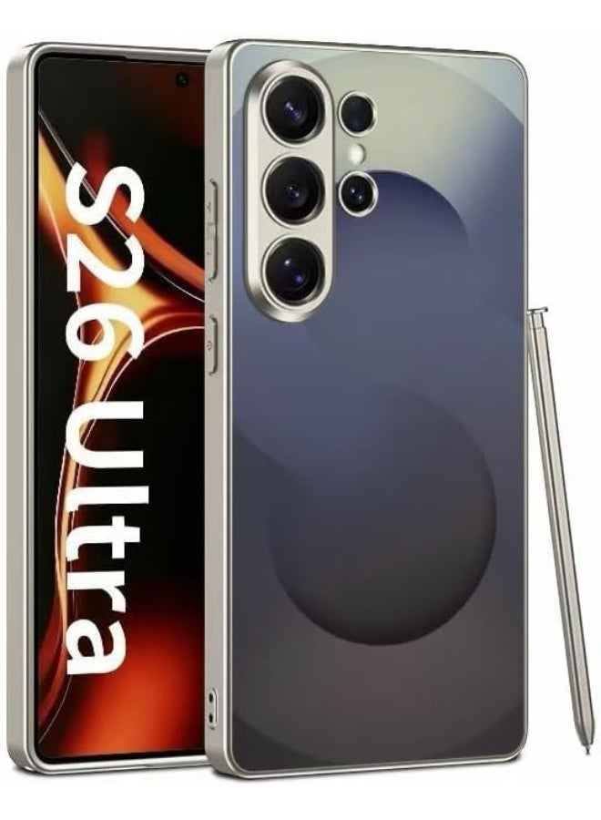 Gkk Case For Samsung Galaxy S26 Ultra Super Slim "S" Design Case, Anti-Fingerprint Camera Protection Matte Texture Cover، Blue Purple - Image 1