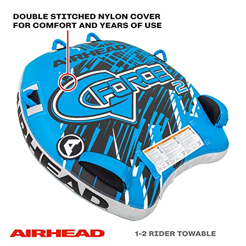 Airhead G-Force 2, 1-2 Rider Towable Tube for Boating - Image 2