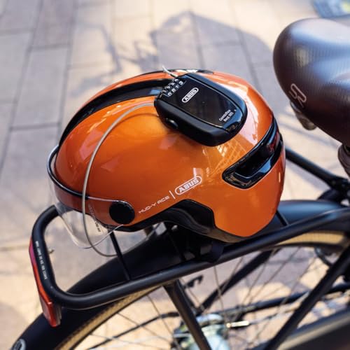 Abus قفل كابل ABUS Combiflex - قفل لتأمين الزلاجات، الخوذة، عربة الأطفال والأمتعة - بطول 65-65 سم - بسماكة 3 مم - برمز رقمي - أسود - Image 2