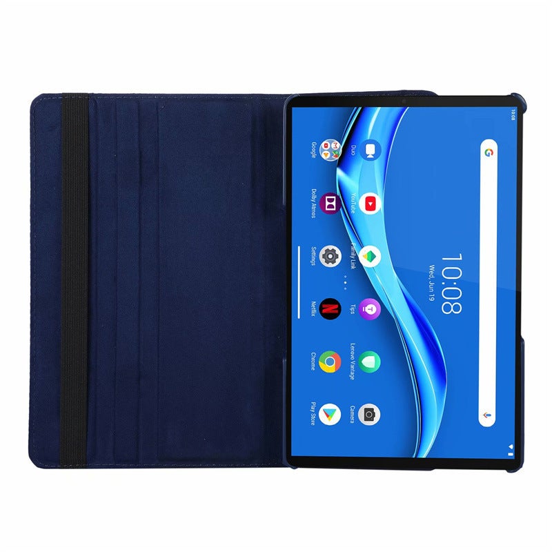 Japanese Version NTT dtab Compact d-42A Flat Protective Case d-42A Litchi Pattern Rotating Leather Case - Image 3