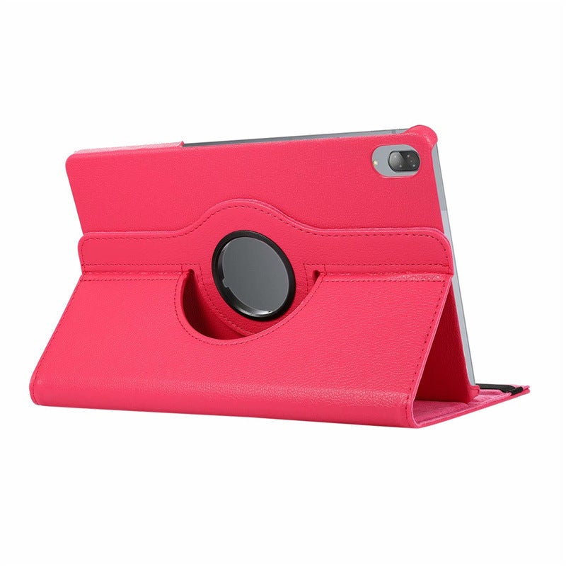 Japanese Version NTT dtab Compact d-42A Flat Protective Case d-42A Litchi Pattern Rotating Leather Case - Image 5