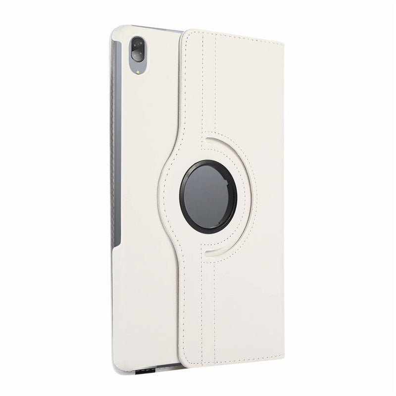 Japanese Version NTT dtab Compact d-42A Flat Protective Case d-42A Litchi Pattern Rotating Leather Case - Image 2