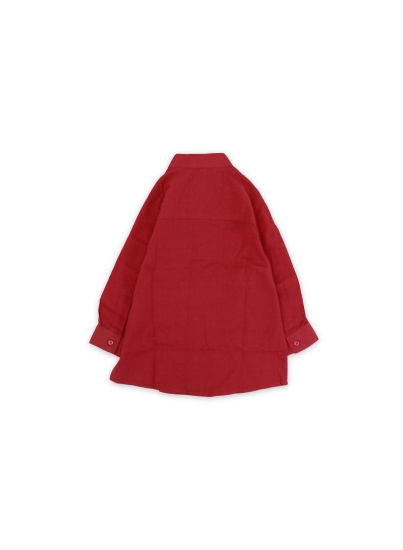 Pompelo Boys Cotton Long-Sleeved Shirt - Image 2