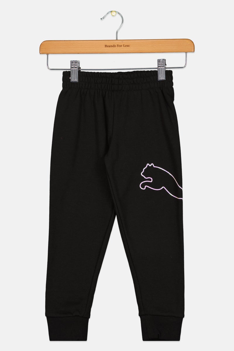 PUMA ملابس رياضية للأطفال الأولاد مناسبة للأنشطة الخارجية، سوداء - Image 2