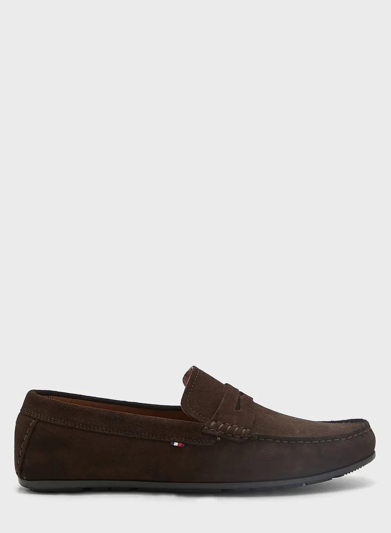 TOMMY HILFIGER Casual Suede Driver
