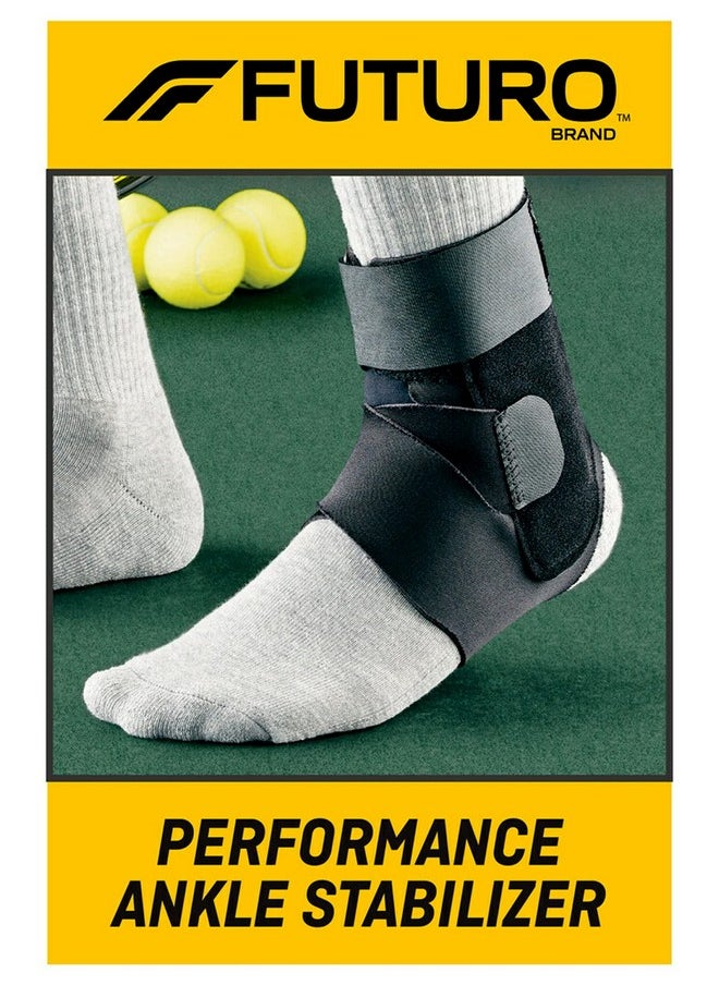 FUTURO FUTURO Performance Ankle Stabilizer, Left or Right, Adjustable Size, Firm Support, Helps Support Stiff, Sore or Injured Ankles, Customizable Levels of Compression, Breathable Materials (46645ENR)  - Image 1