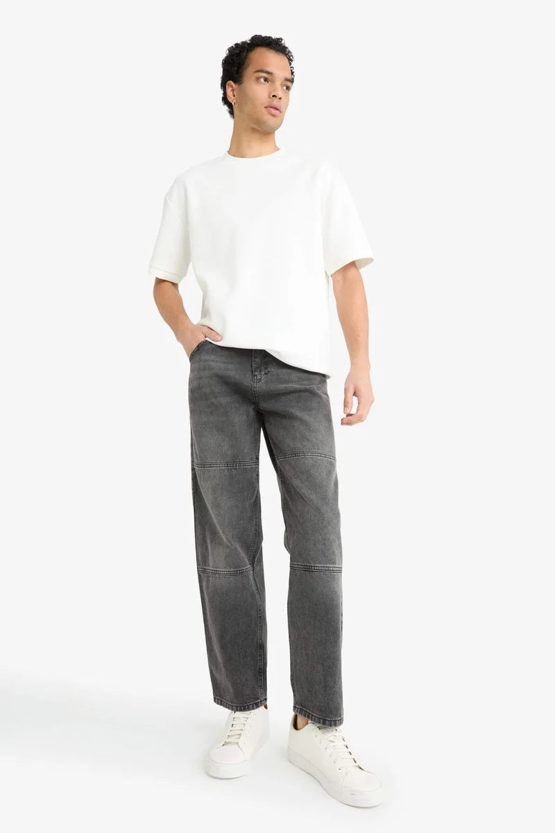 Defacto  Relax Fit Ripped Detail Jeans  | Best Price UAE