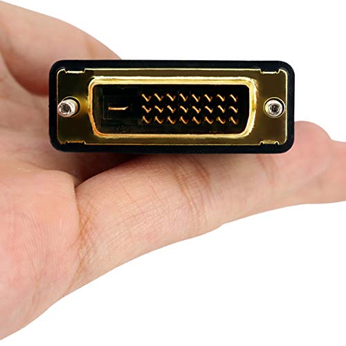 Anbear Bi-Directional HDMI Female to DVI-D(24+1) Male Adapter, 1080P DVI to HDMI Conveter (1, Black) - Image 3