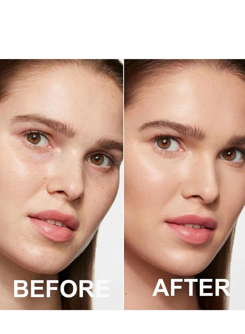 OCHEAL Mushroom Head Air Cushion CC Cream Foundation, Moisture Cushion CC Cream Full Coverage of Blemishe, Even Skin Tone Makeup Base Primer, Long Lasting Waterproof Air Cushion CC Cream (Natural) - Image 3