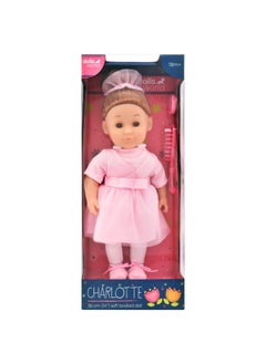 Charlotte 14 inch Soft Doll Sleeping Eyes With Hair & Accessories from Peterkin gift for kids of Age above 18 months - pzsku/ZB77E55D4AB0EE8048F88Z/45/_/1732082603/69ba00b4-b509-48de-a320-a65fef06fc34