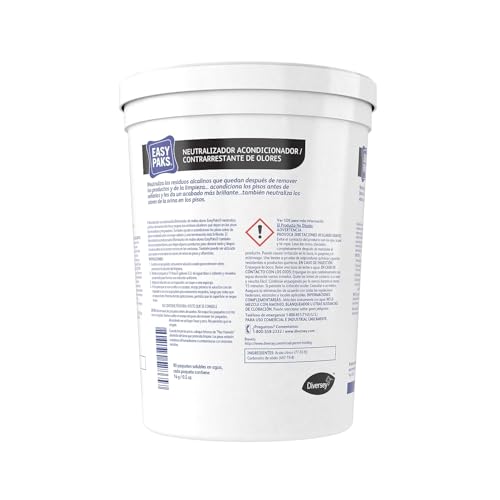 Diversey Easy Paks 990685 Neutralizer Conditioner/Odor Counteractant .5oz Packet 90/Tub 2 Tubs/Carton - Image 3