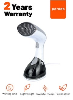 1300W HandHeld Steamer - Black/Silver