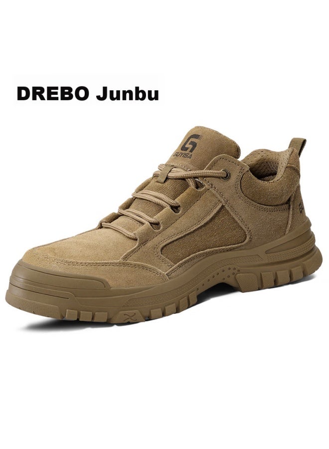 JUNBU Safety Shoes For Men, Winter Steel Toe Cap, Anti-Smashing, Anti-Puncture, Wear-Resistant, Lightweight, Welding Work Safety Functional Shoes 3115L-1 Size 41 - Image 4