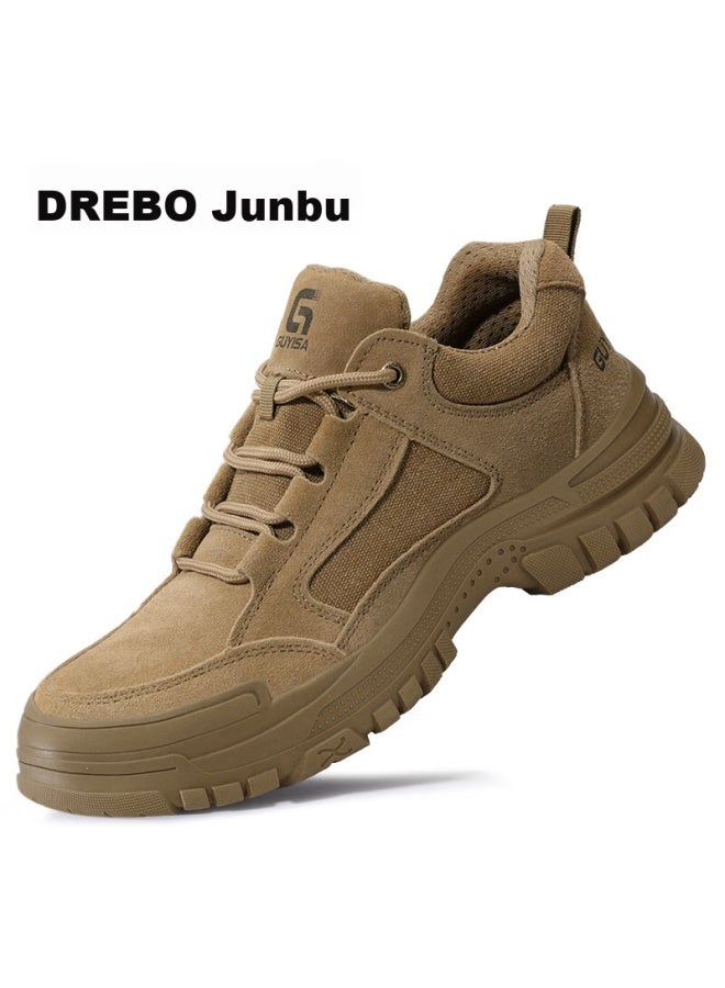 JUNBU Safety Shoes For Men, Winter Steel Toe Cap, Anti-Smashing, Anti-Puncture, Wear-Resistant, Lightweight, Welding Work Safety Functional Shoes 3115L-1 Size 41 - Image 5