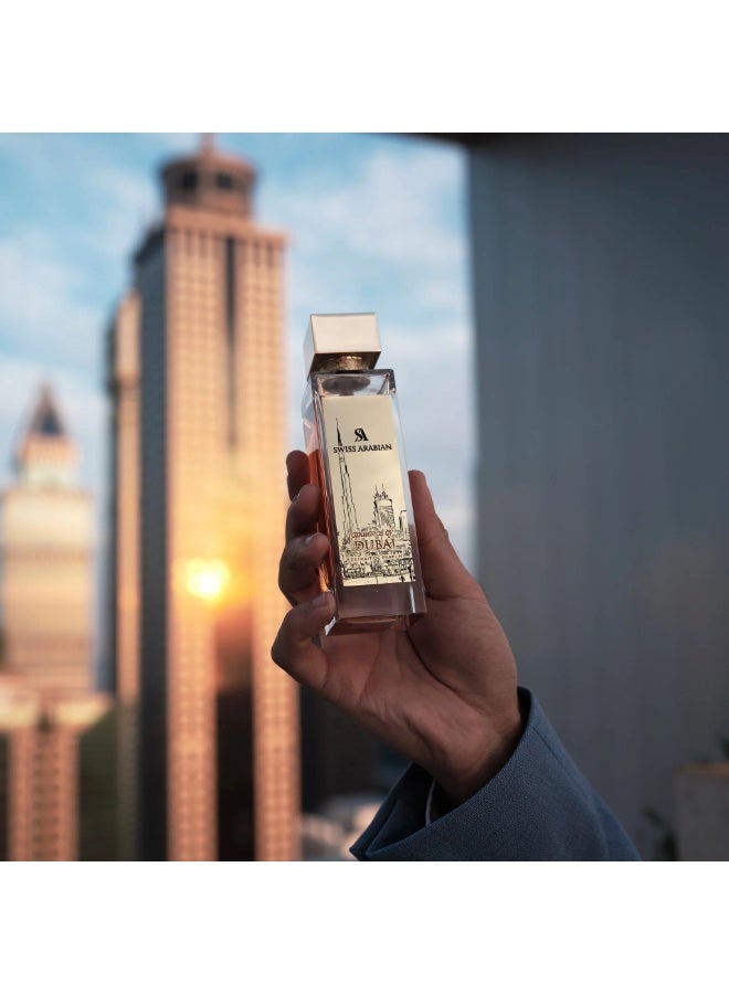 SWISS ARABIAN فخامة دبي إكستراكت دو بارفان، 100 مل، عطر بجودة ممتازة، عطر للنساء والرجال، مزيج فاخر حار، حلو، وخشبي للرجال والنساء - Image 3