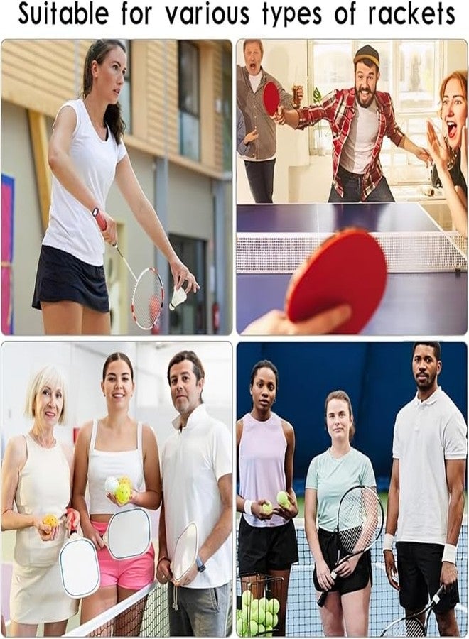 Acers Racket Grip Pack of 4 PU Material(Rubber) Badminton/Squash/Tennis (Pack of 4 Peach) - Image 4