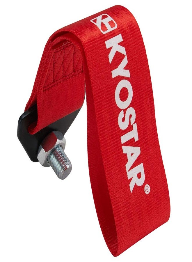 Kyostar Universal Racing Tow Strap for Front or Rear Bumper Towing Hooks (Red) - Image 4