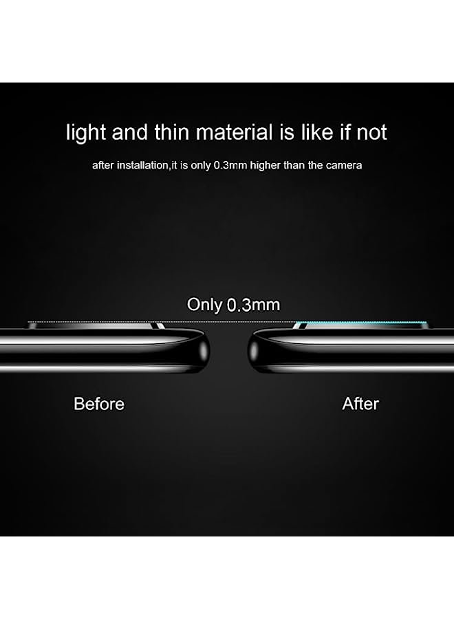 HuHa Tempered Glass Screen Protector Compatible 0.3mm 2.5D Round Edge Rear Camera Lens Tempered Glass Film for OPPO A9 - Image 5
