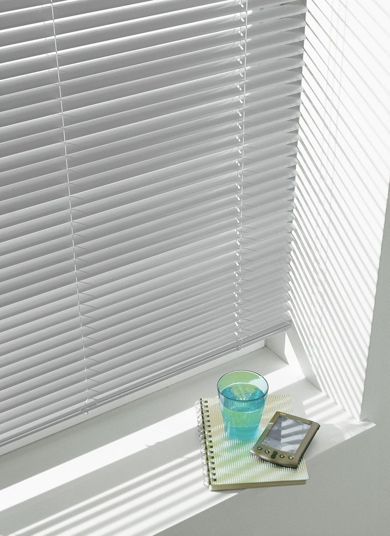 Gardinia Aluminium Venetian Blind, Wall and Ceiling Mounted, Mounting Kit Included, Aluminium Venetian Blind, Silver, 140 x 240 cm (LxH) - Image 5